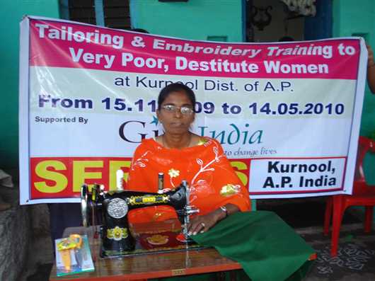 Help very poor destitute women