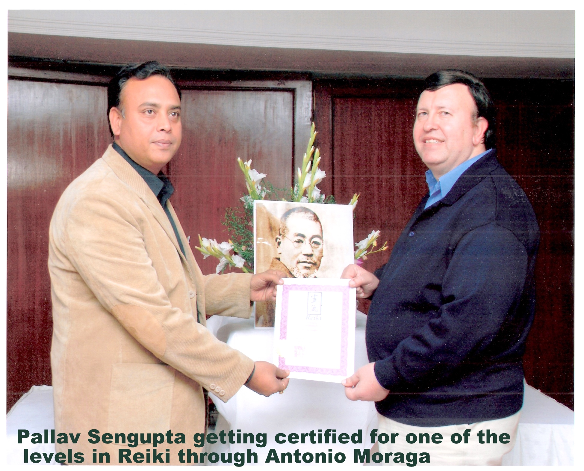 Indias first international Reiki master pallav sengupta ji