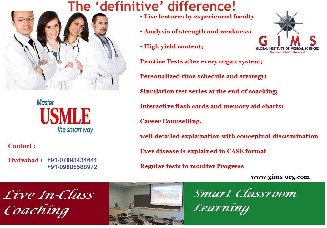 USMLE coaching in hyderabad