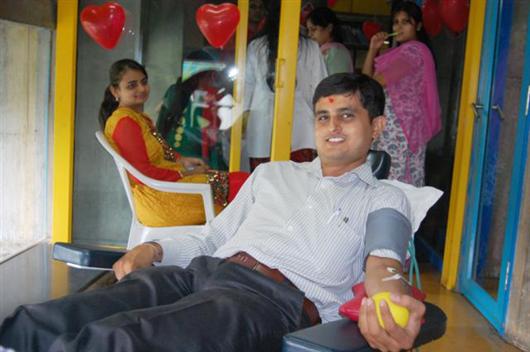 Voluntary Blood Donation on World Blood Donor Day 2011