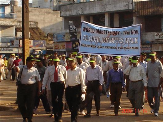 WDD 2007 at Berhampur by Agarwal Diabetes Centre