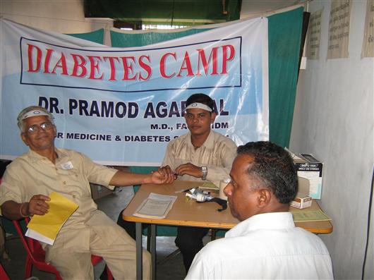 World Diabetes Day 2009 at Agarwal Diabetes Centre