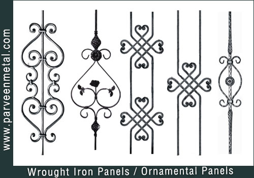 Wrought Iron Panels