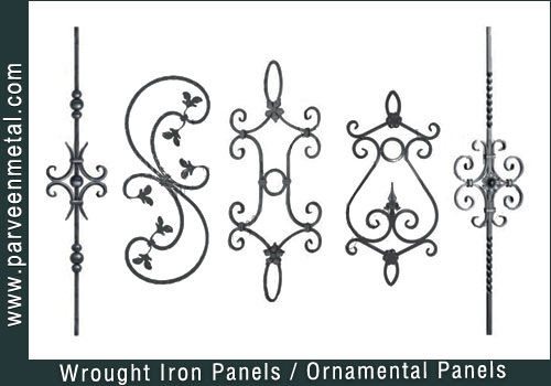 Wrought Iron Rosettes