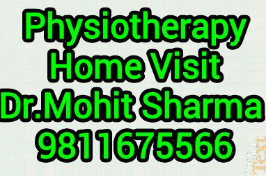 Physiotherapist/Physiotherapy Home Visit in Indirapuram Vasundhara Vaishali Ghaziabad